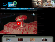 Tablet Screenshot of correzetelevision.fr